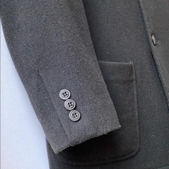 Geoffrey Beene Black Wool Blazer Size XS - Picture 3 of 10